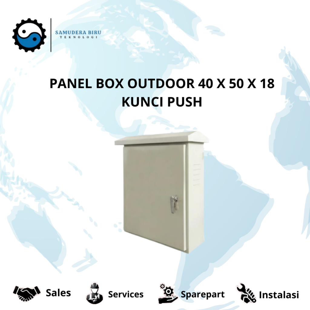 PANEL BOX OUTDOOR 40 X 50 X 18 KUNCI PUSH