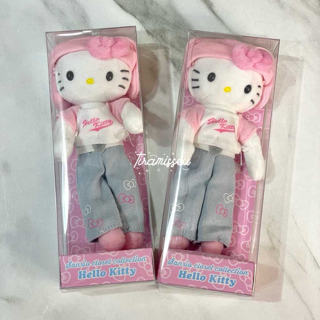 [READY STOCK] official sanrio hello kitty closet collection • hk bunny long legs plush doll tall hol