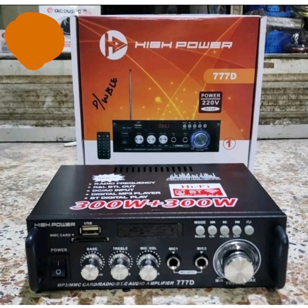 Power Amplifier HIGH POWER 777D-1