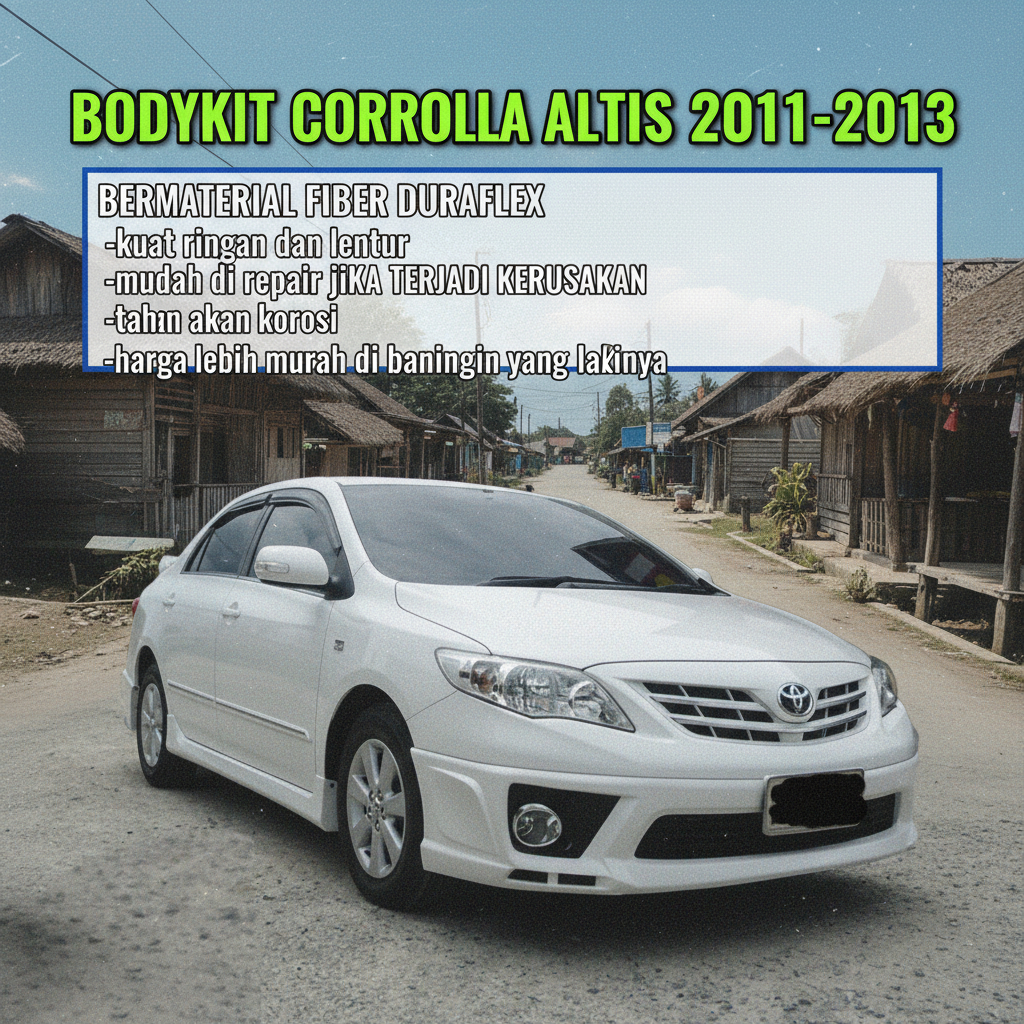 bodykit toyota altis 2010 2011 2012 BODY KIT COROLLA ALTIS