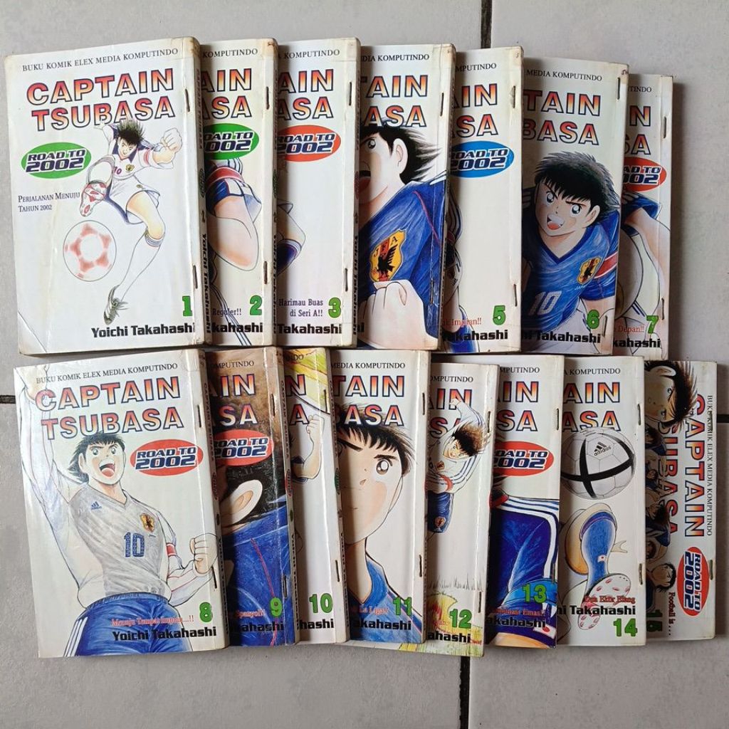 komik captain Tsubasa road to 2002 1-15 end