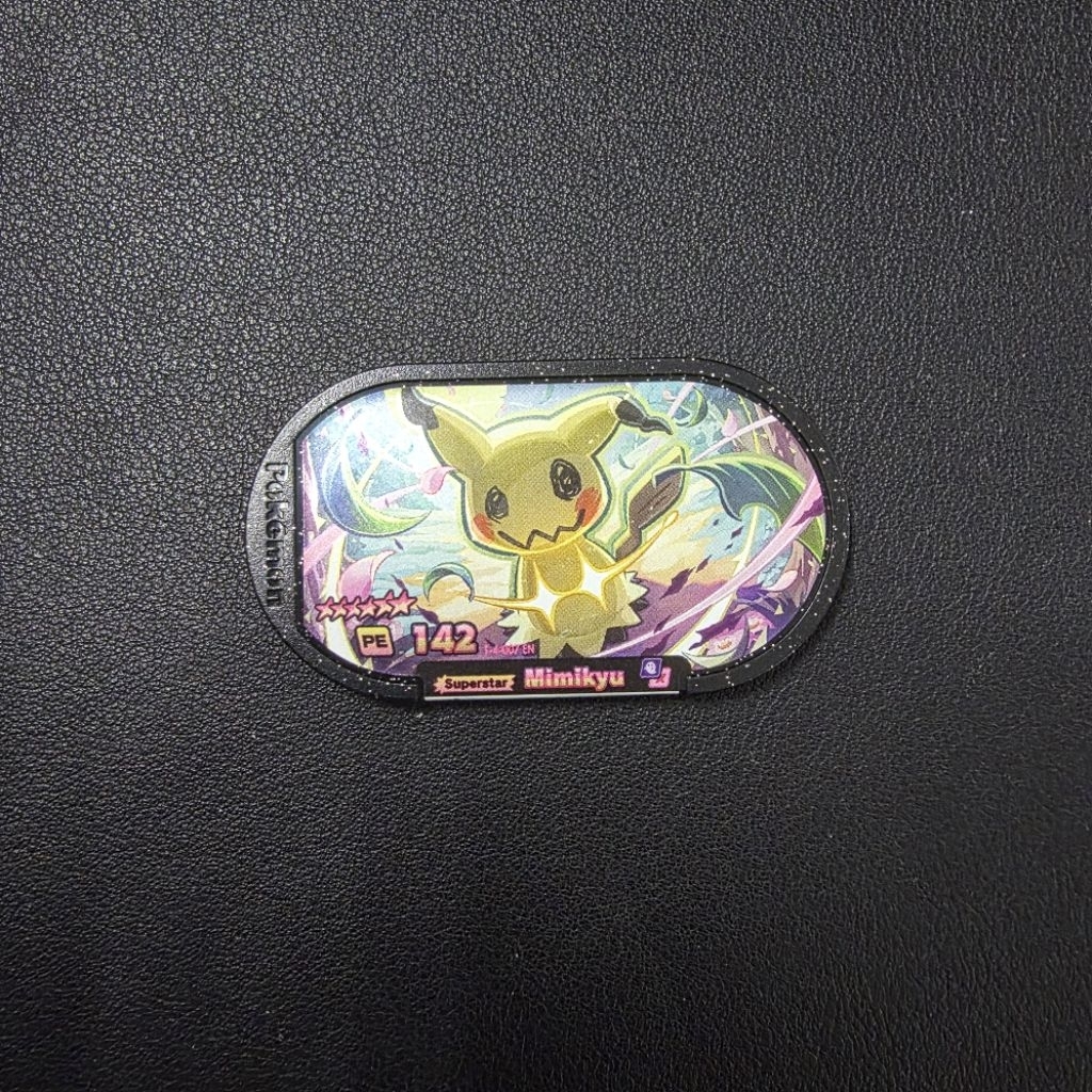 Mimikyu Tag Pokemon Mezastar Bintang 6 Original_ag Pokemon Mezastar Zeraora_Tag Pokemon Mezastar Sea