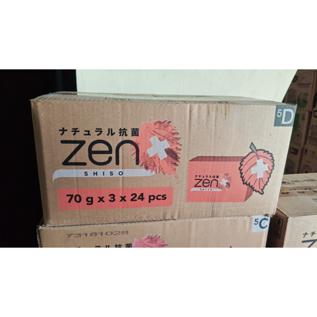 ZEN SABUN MANDI KARTONAN ISI 72 PCS MURAH