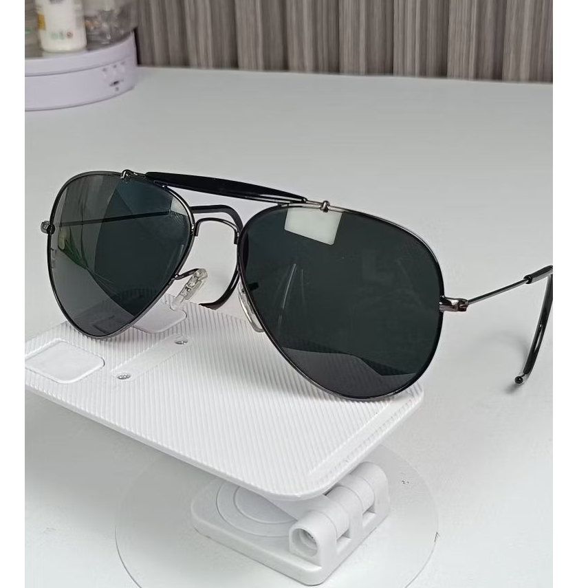 kacamata classic Aviator 3030 BL outdormans lensa kaca