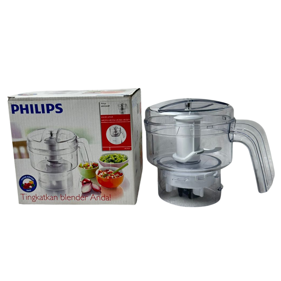 Blender Chopper Daging dan Bumbu Phillips HR 2939