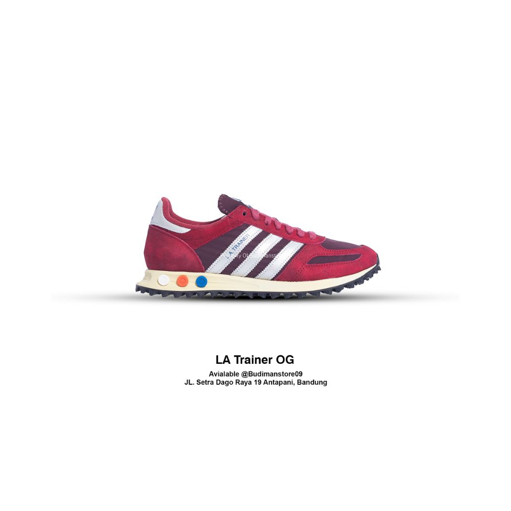 adidas LA Trainer OG Maroon