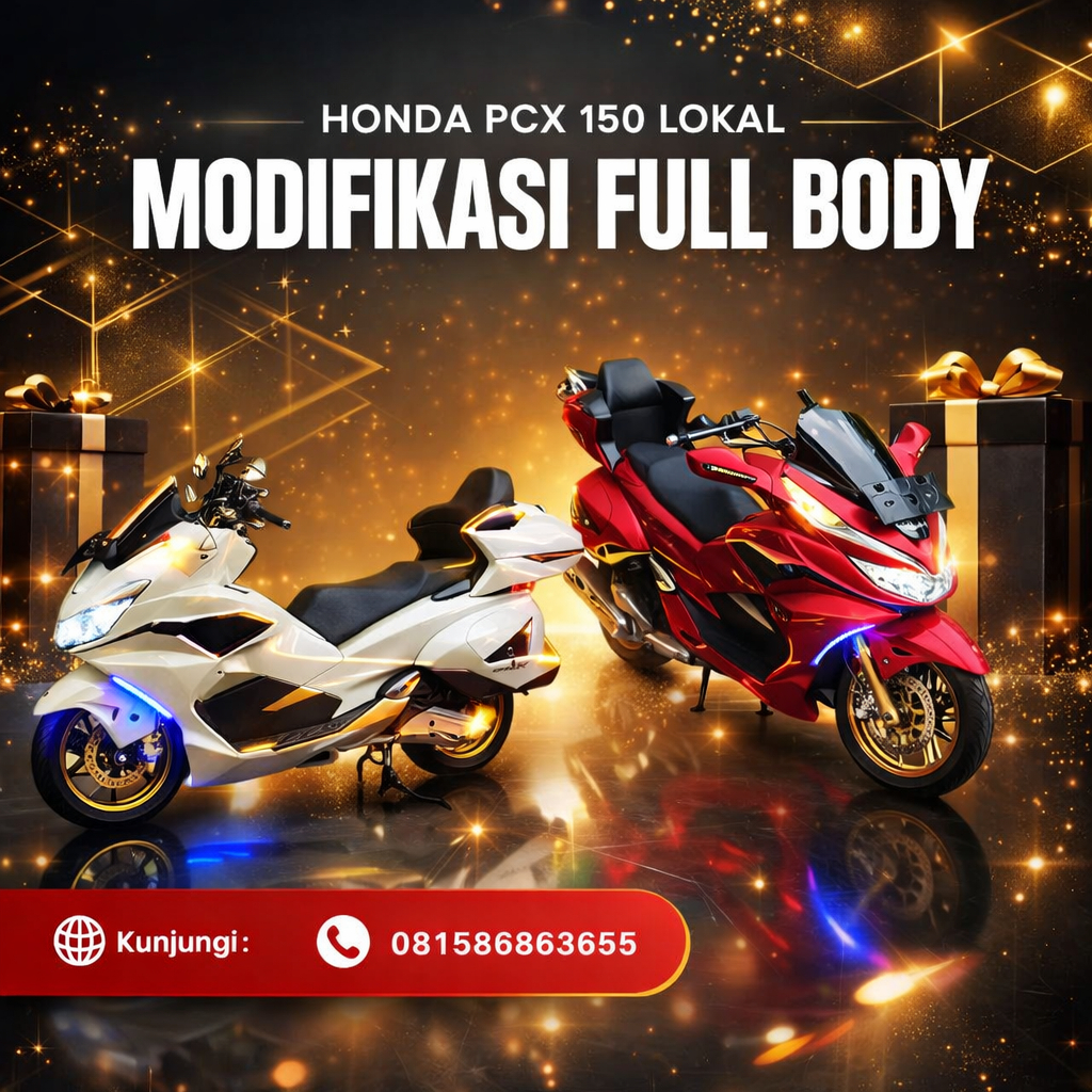 Full Body Modifikasi Honda PCX 150