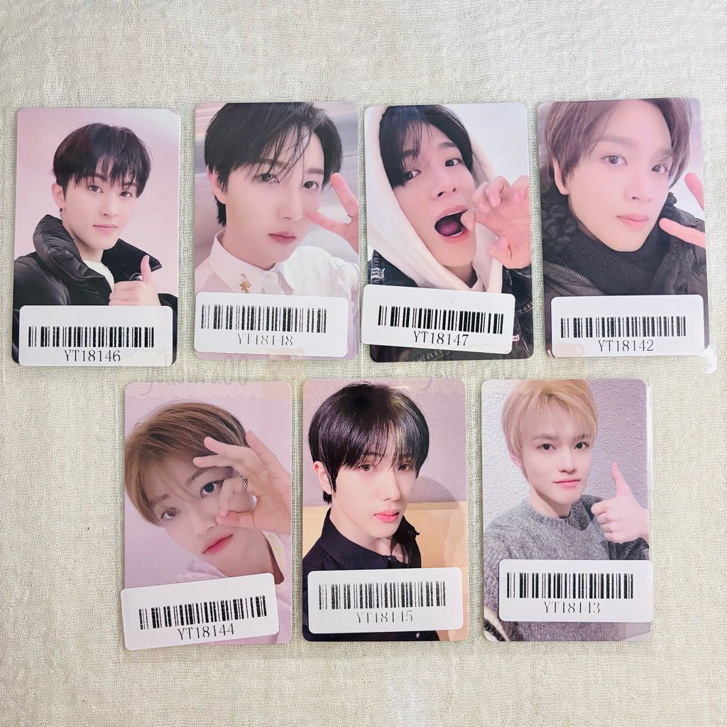 |Ready Stock| PC Photocard nct dream mark renjun jeno haechan jaemin chenle jisung pob benefit kms 1