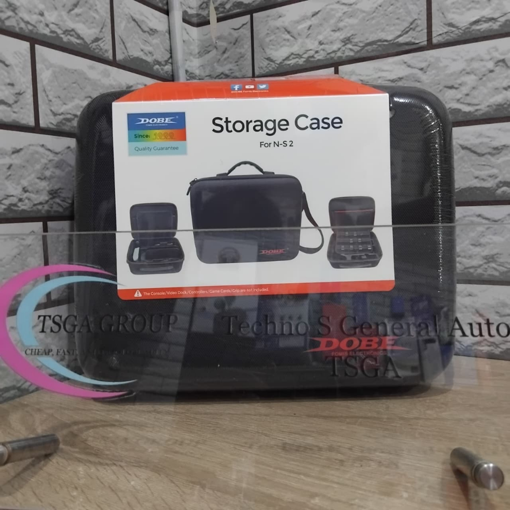 Dobe Tas Travel Storage Bag Nintendo switch 2 Tas Koper Hard Case NS 2 Eva Bag Switch 2 TNS 5179