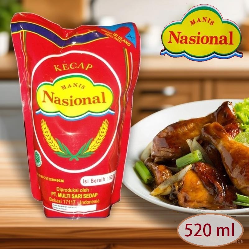 Nasional Kecap Manis Nasional Pouch Refill
