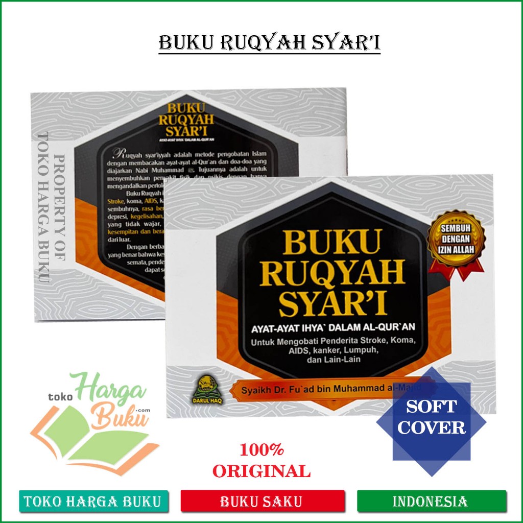 Foto Buku Ruqyah Syar'i Syari Ayat-Ayat Ihya Dalam Al-Quran Sembuh Dengan Izin Allah Mengobati Penderita Berbagai Penyakit - Darul Haq