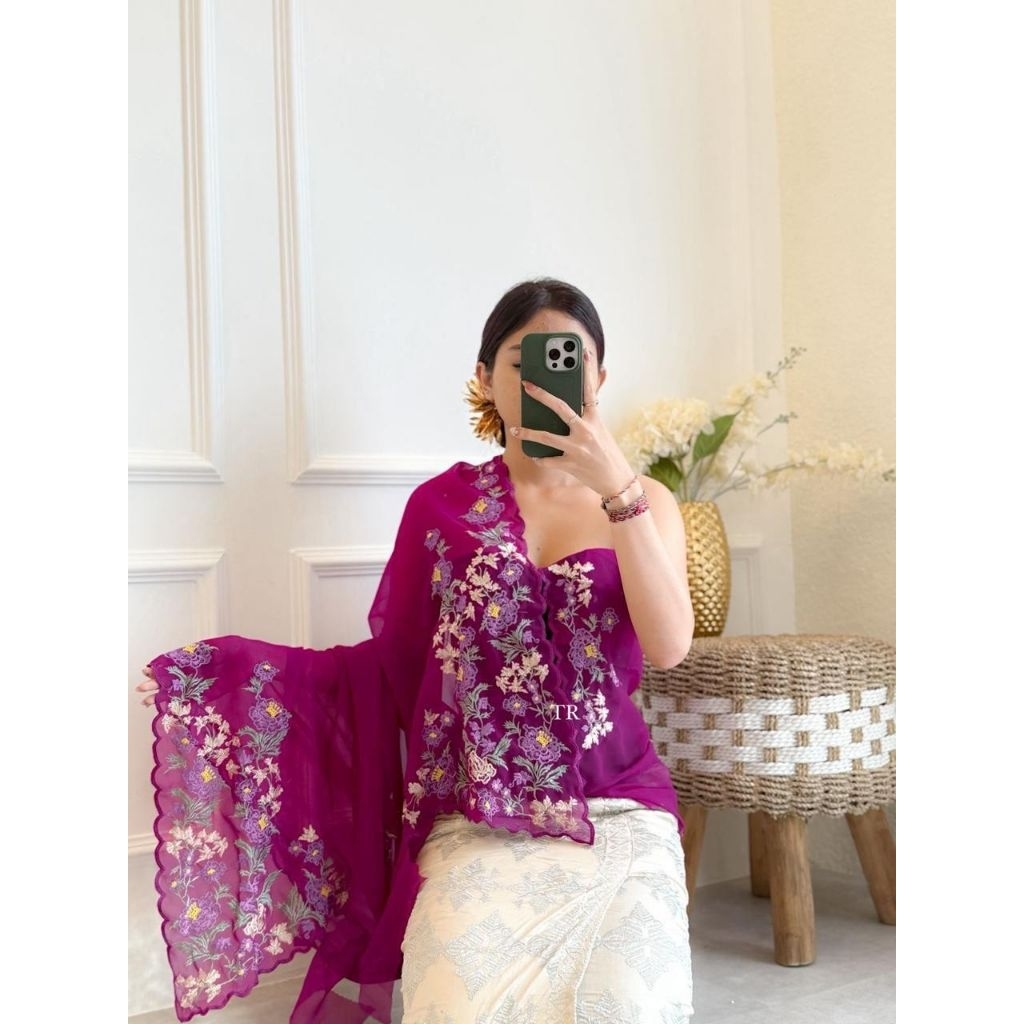 KAIN KEBAYA//HANYA KAIN KEBAYA//KAIN KEBAYA SEMI BORDIR LOLITA