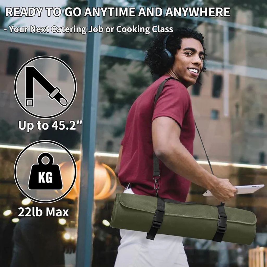 Tas Lipat Untuk Chef Profesional Tas Pisau Simpel Tas Tempat Pisau Tas Koki Untuk Pisau Kesayangan T