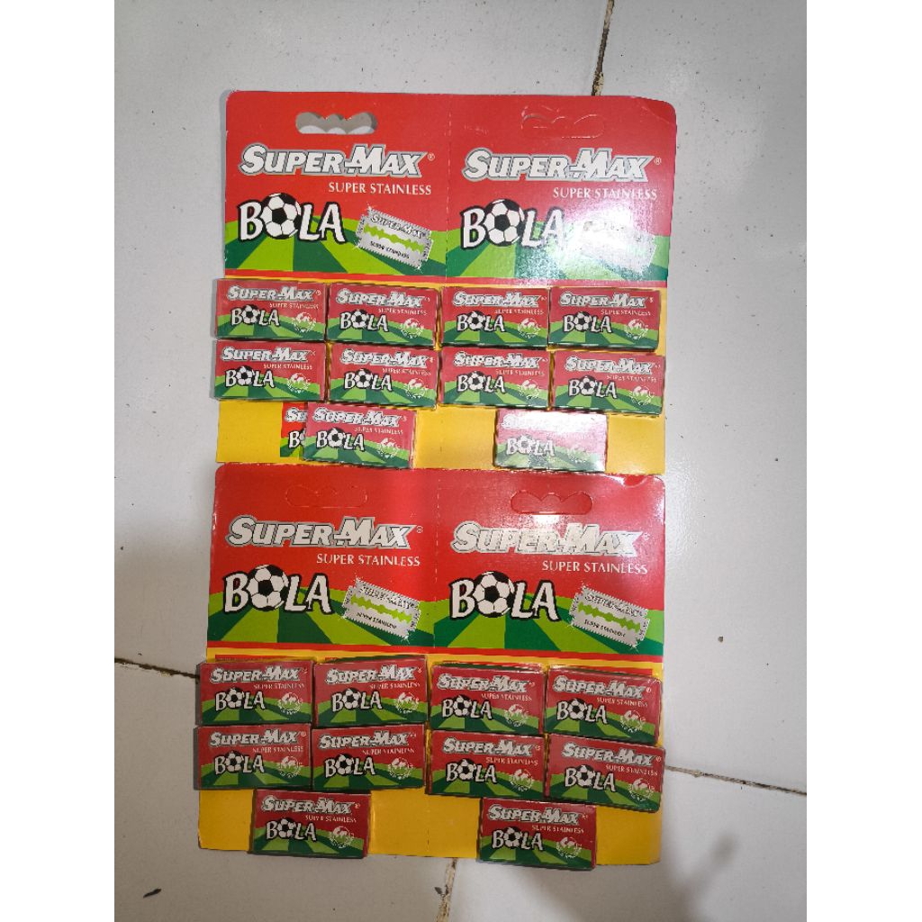 Silet Supermax Bola Original