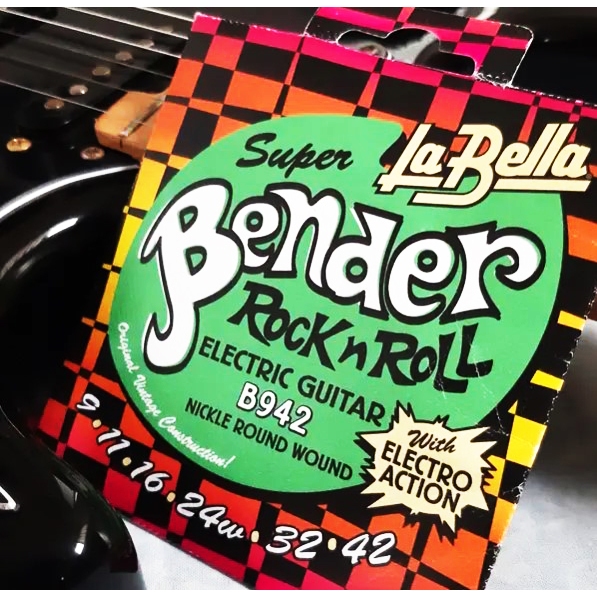 tali gitar listrik LaBella 0942 super bender - senar electric guitar