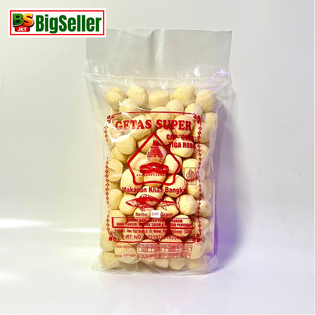 GETAS SUPER CAP OBOR TIGA RODA KHAS BANGKA