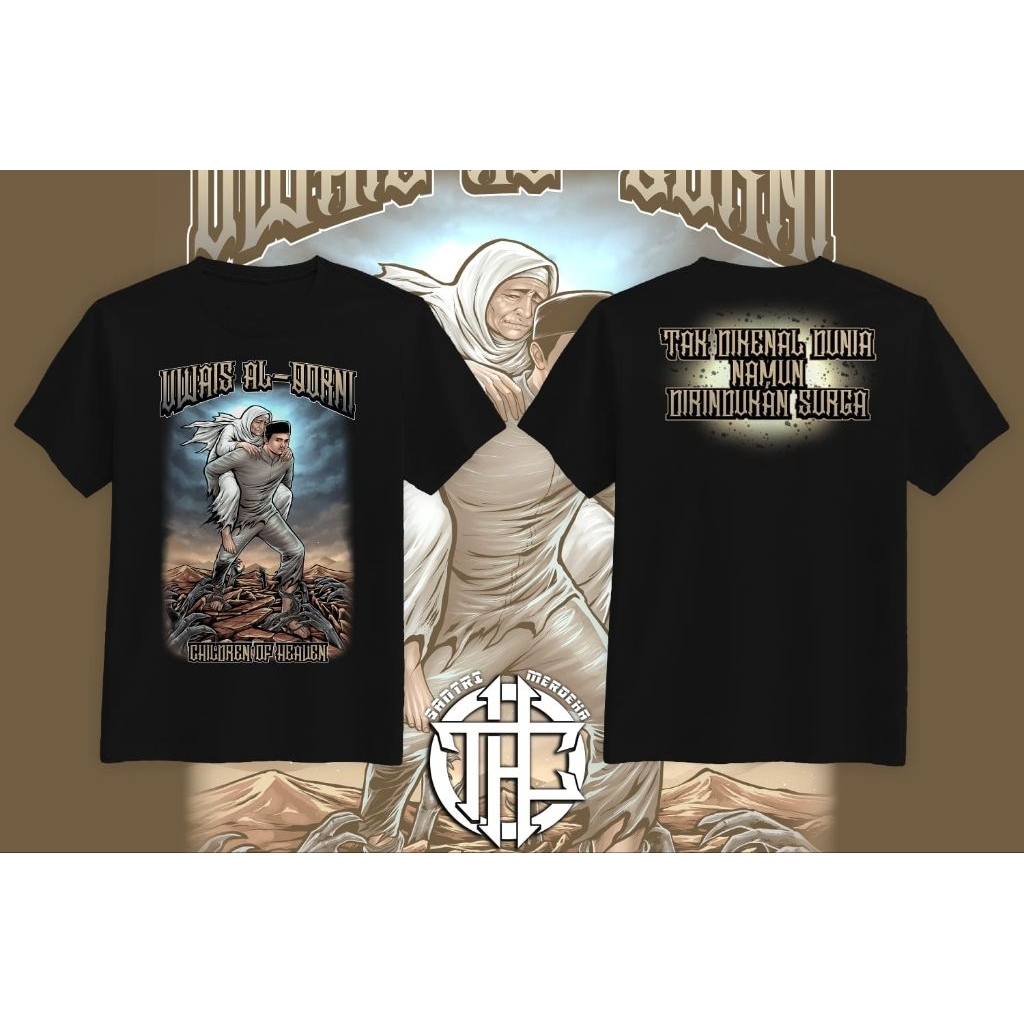 Kaos thc uwais al qorni santri merdeka