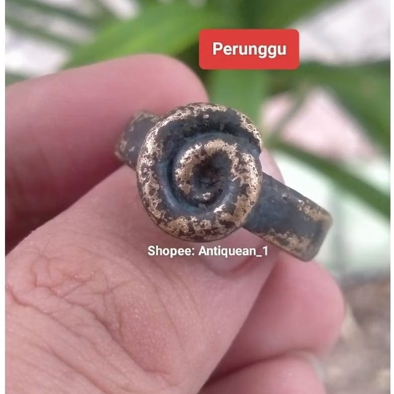 Cincin perunggu sepuh kuno LANGKA temuan sungai 24