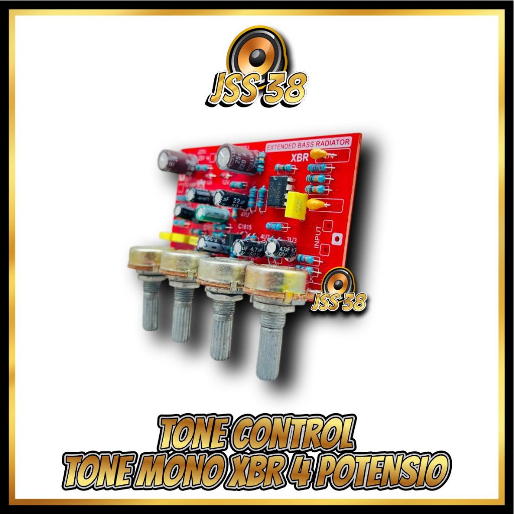 Tone Control Mono XBR (4 Potensio) ups