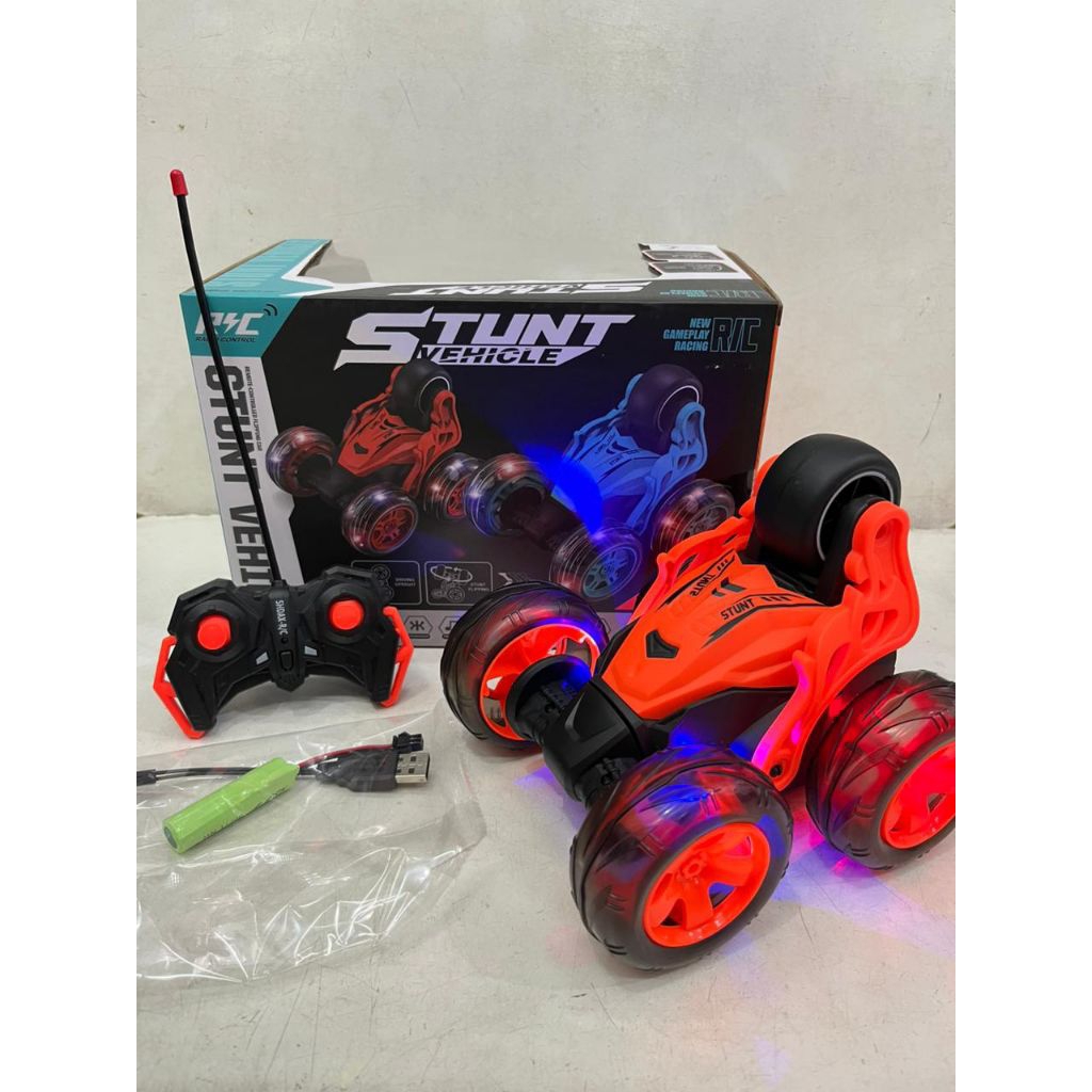 Mainan Anak RC Stunt Vehicle Car / Mainan RC Stunt Jungkir Balik