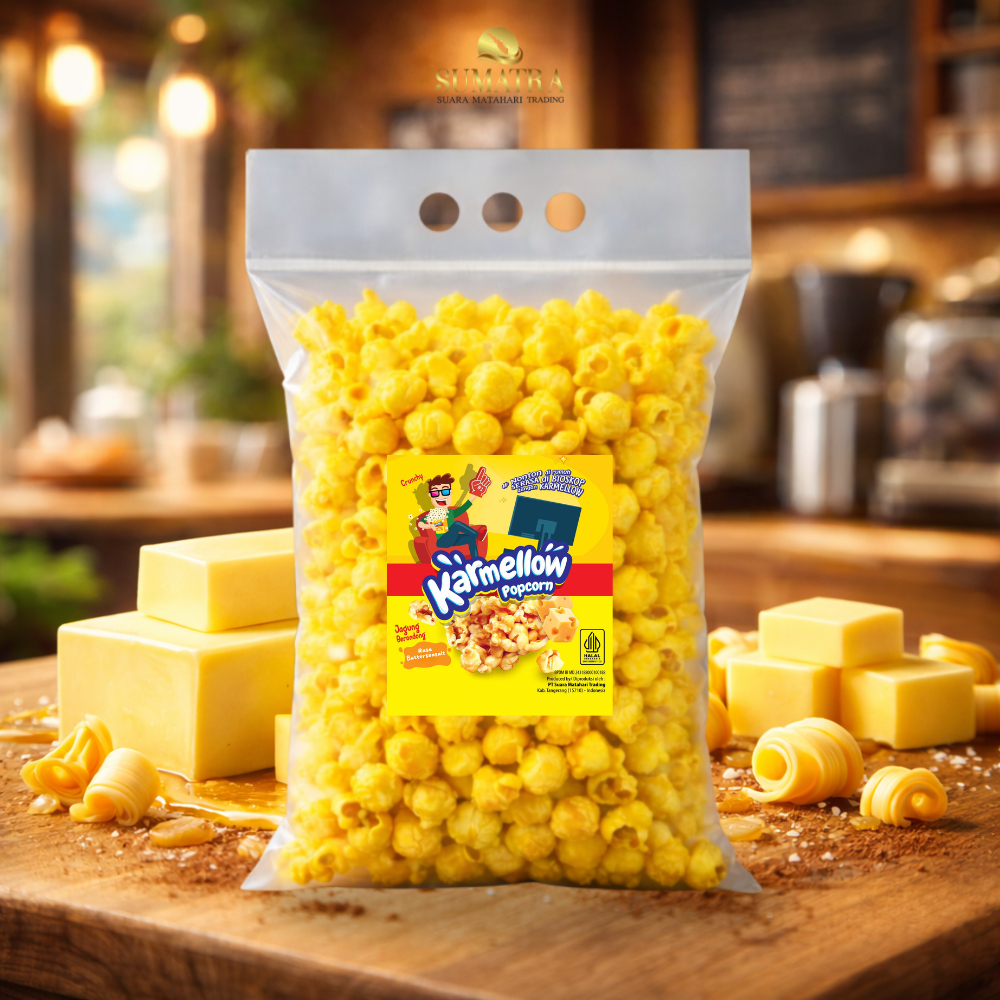 Sumatra Karmellow Popcorn Butter Sea Salt Jumbo 250gr