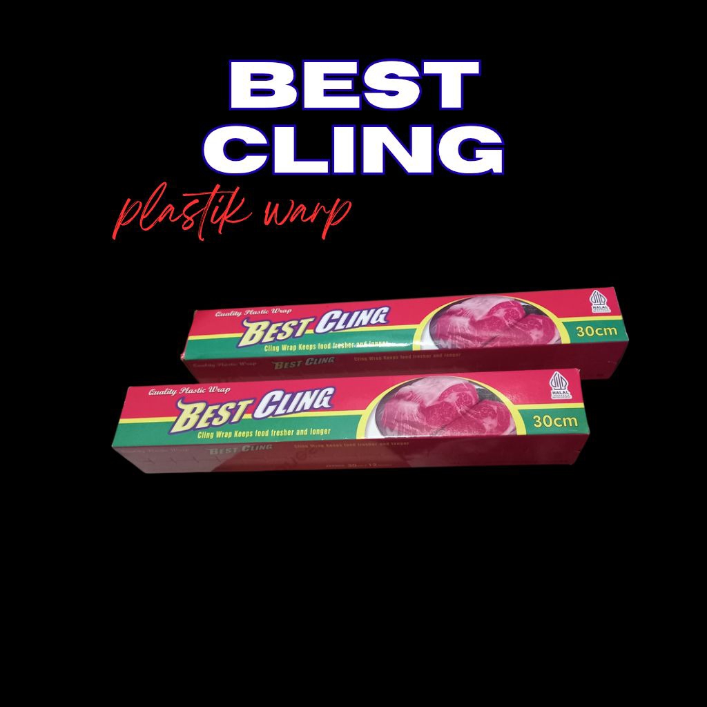 Plastik Wrap Best Cling 30cm x 30m - Food Grade, Ramah Lingkungan, Tahan Lama