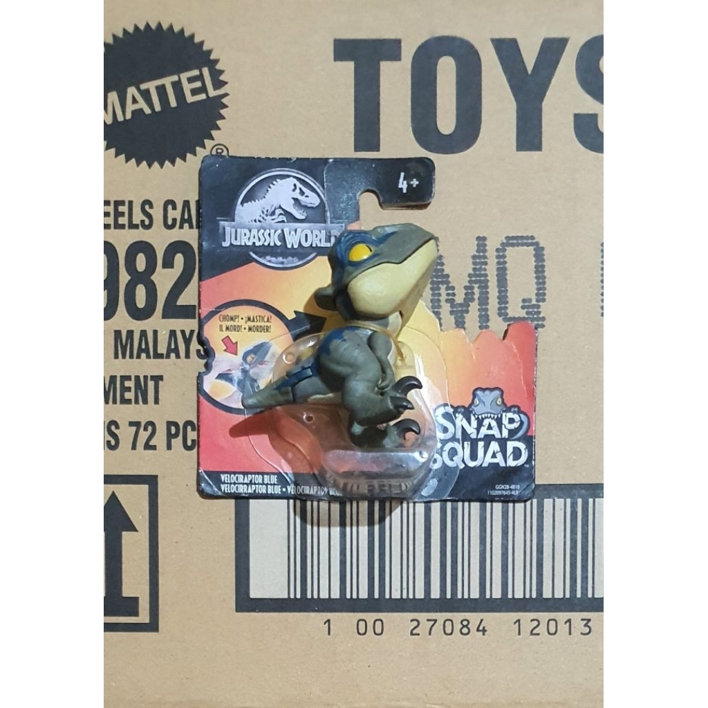 Snap Squad Wave 1  Velociraptor Blue