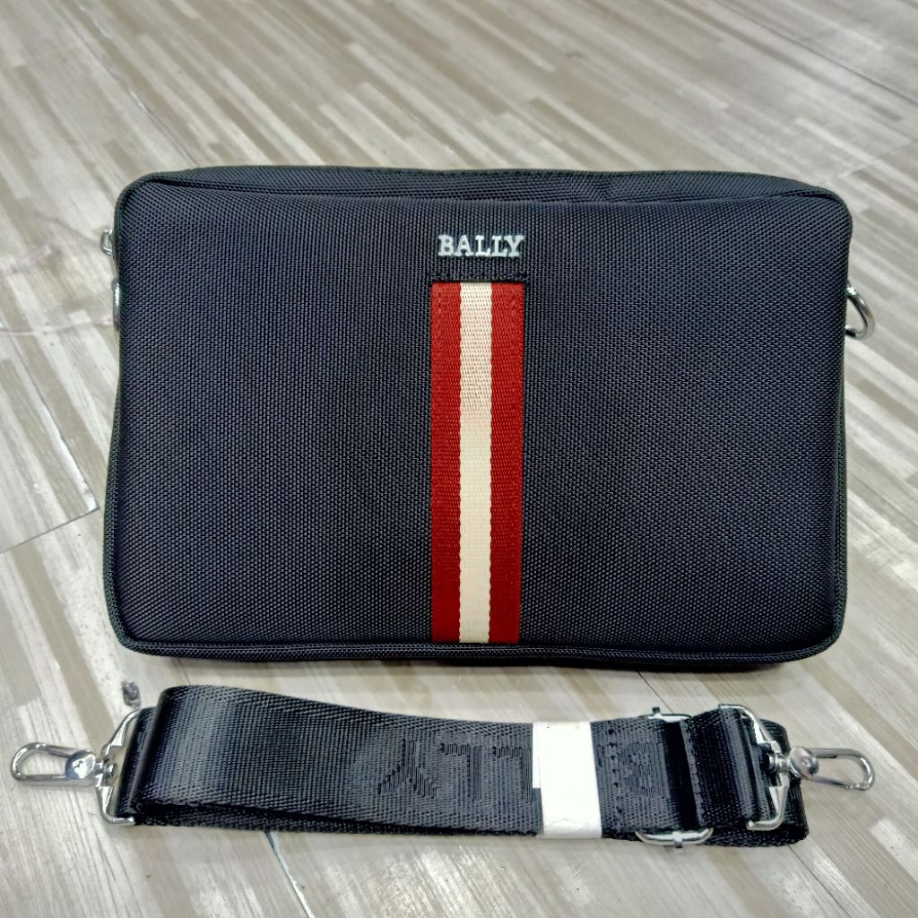 Clutch Bally/Handbag Bally Tas Tangan Nylon Super Premium Import