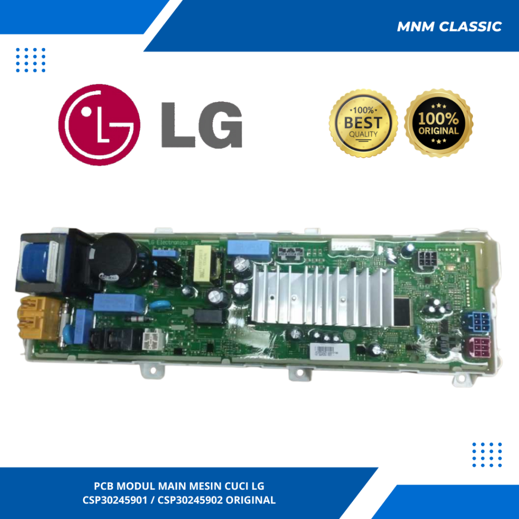 PCB MODUL MESIN CUCI LG EBR85565629 / EBR85565621/ CSP30245902/CSP30245901  FM1208N3W ORI