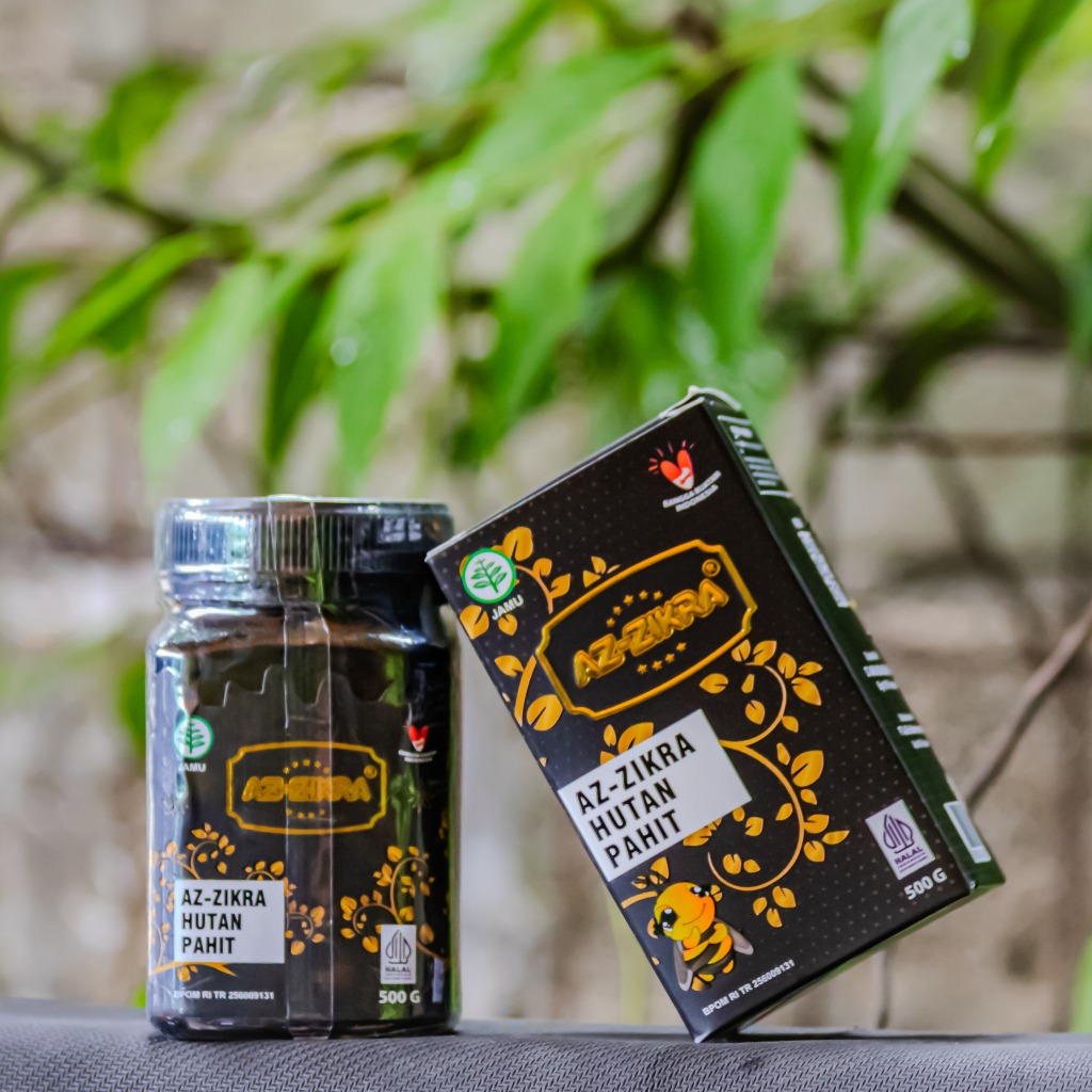 Madu Az-Zikra Az Zikra AzZikra Hutan Hitam Pahit 500gr Asli Original