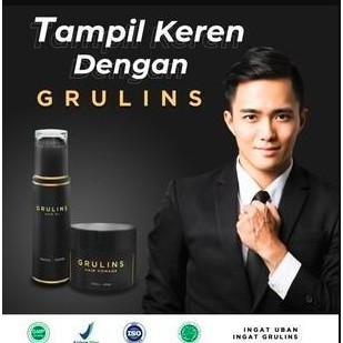 Aqeela Beauty GRULINS HAIR OIL Minyak Penghitam Rambut dari Uban yang membandel Promo / Terlaris Gru