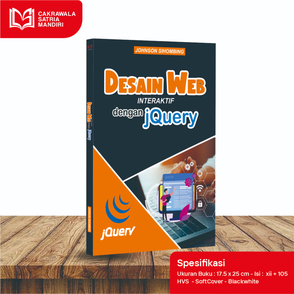 Buku Desain Web Interaktif dengan jQuery | Belajar jQuery & Javascript Praktis | Johnson Sihombing