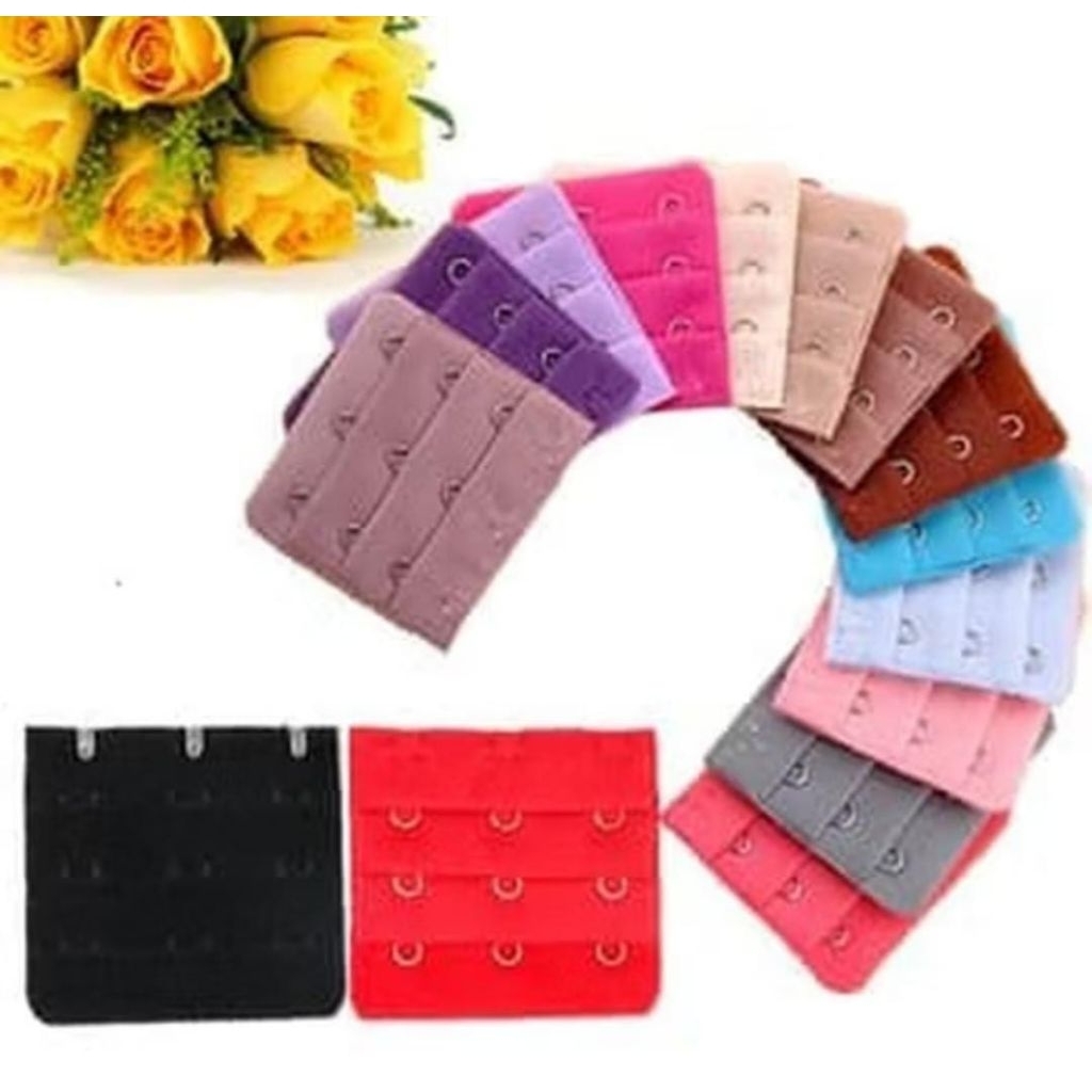 BRA EXTENSION 3 PENGAIT - PENYAMBUNG TALI BH 3 PENGAIT