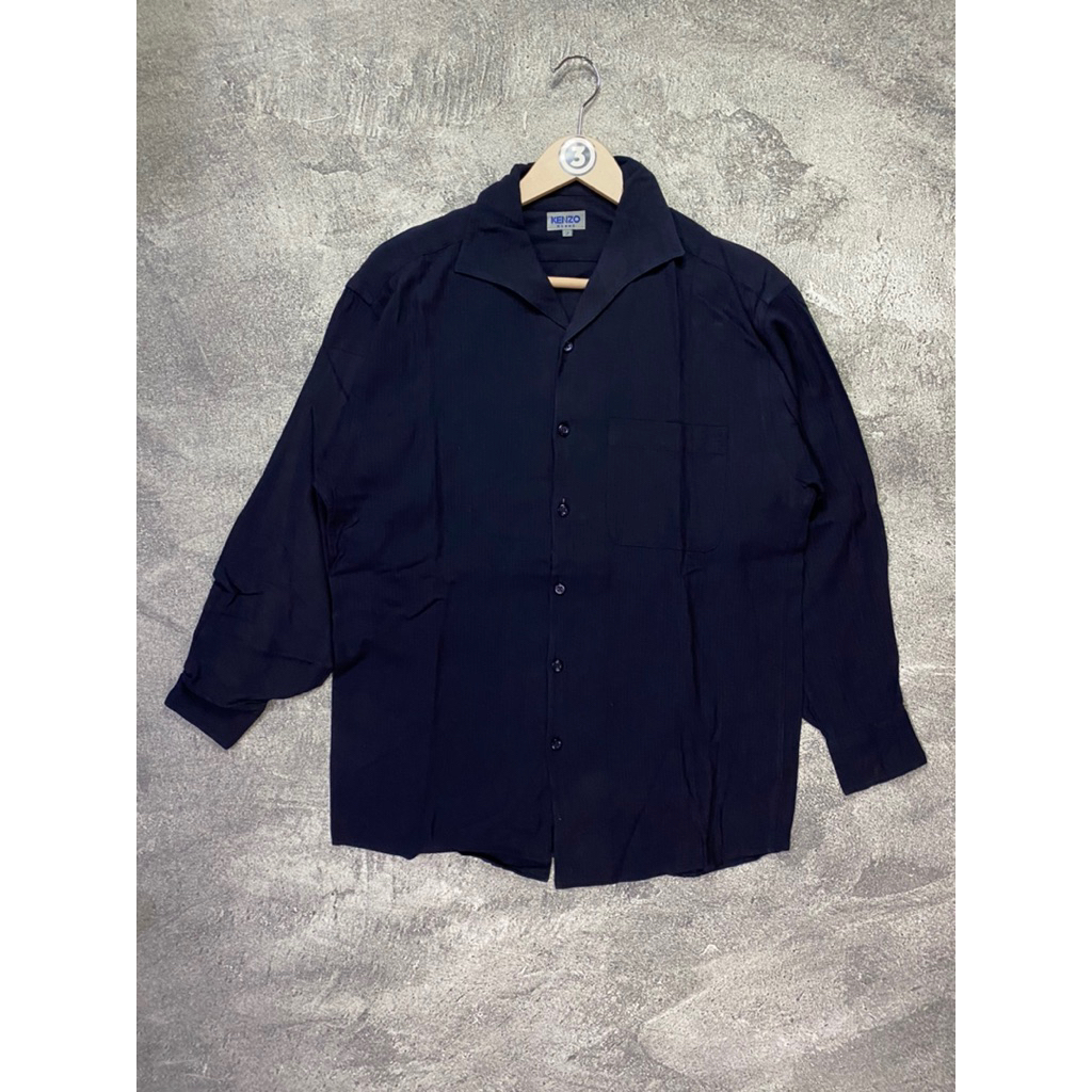 kemeja open colar KENZO homme second