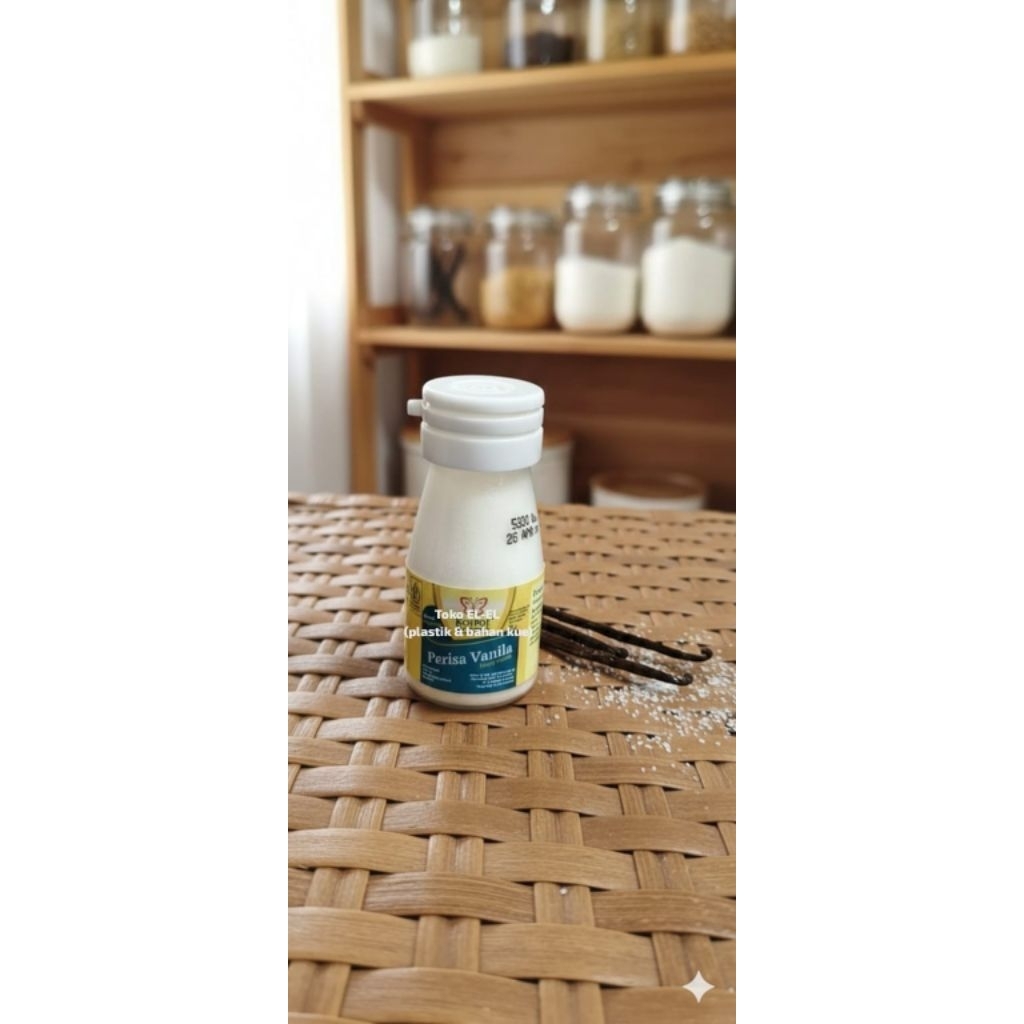 Perisa Vanila Koepoe Koepoe / Vanili Bubuk / Vanili Botol kupu kupu