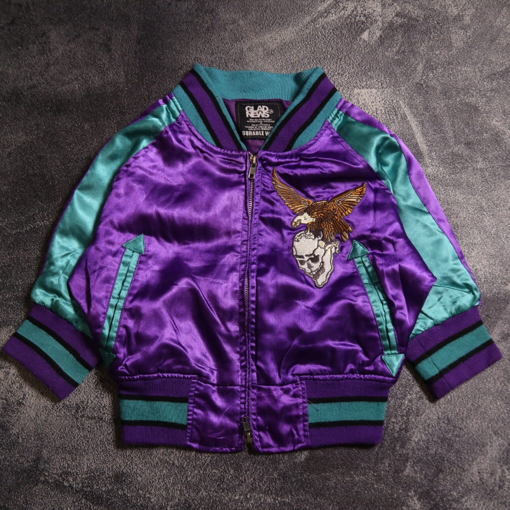 JAKET SUKAJAN EAGLE KIDS BOMBER AN105 SIZE ANAK 90-100 JACKET