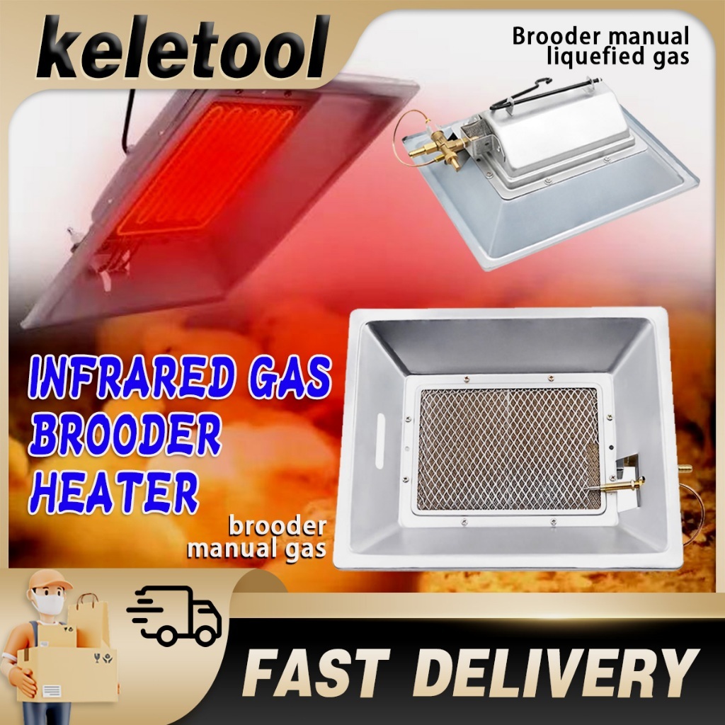 pemanas ayam emstar gasolec komplit selang regulator Gas Brooder / Pemanas Kandang Ternak Ayam