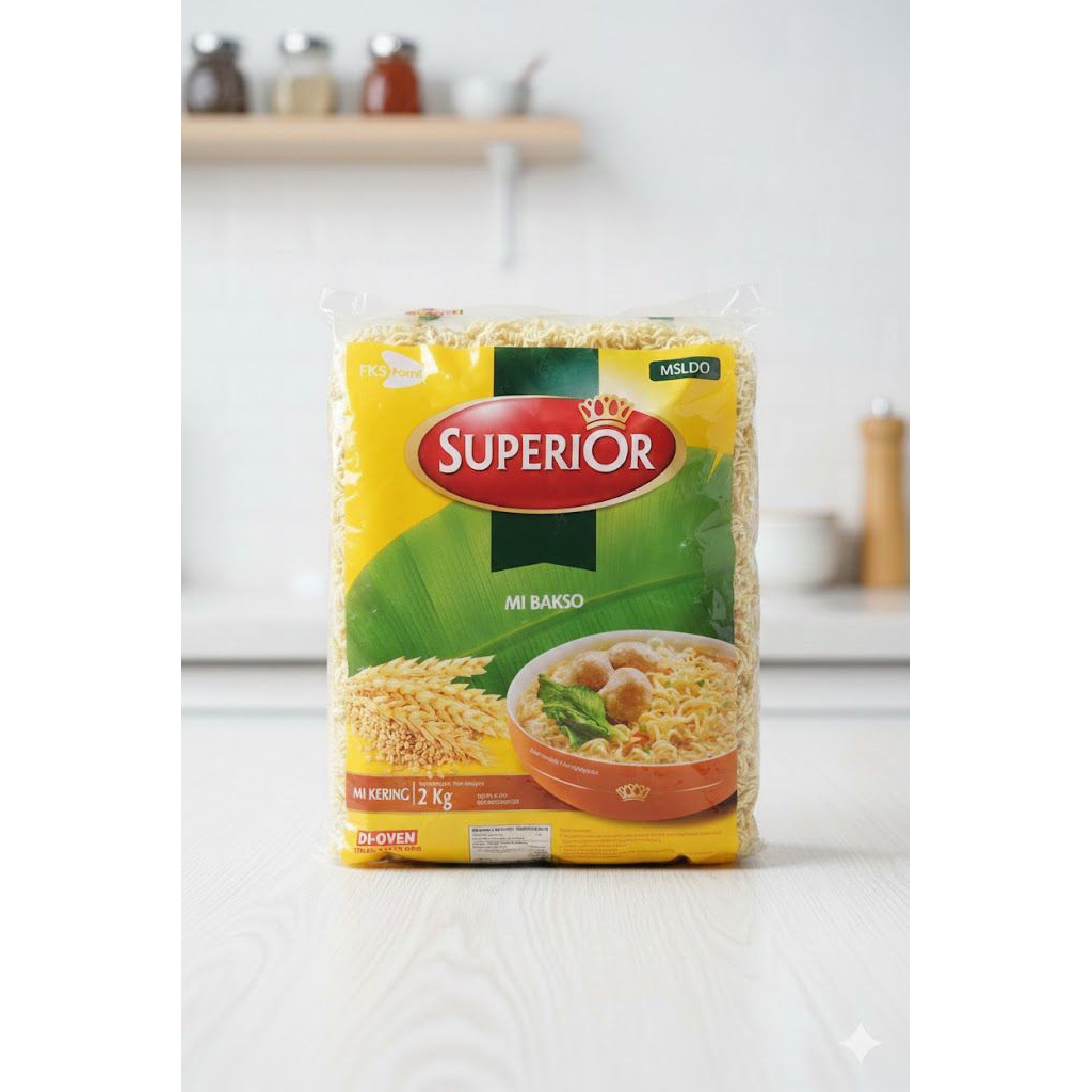 mie kering superior 2kg.