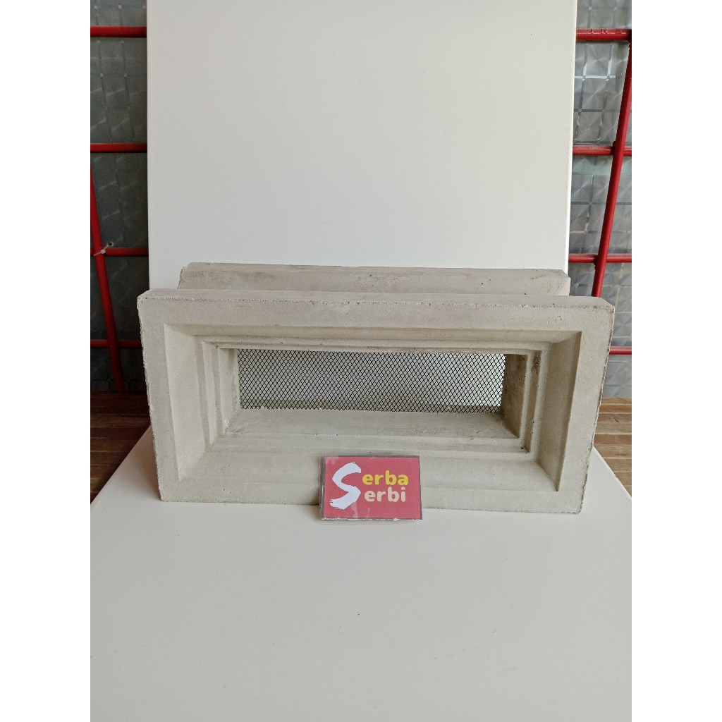 *(INSTANT)MINIMALIS POLOS BATU KERAWANG*Roster dekorasi rumah angin+kawat 15x30