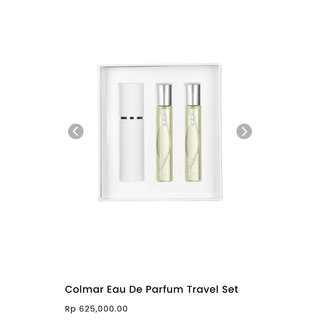 (BUY 1 GET 1) Buttonscarves Beauty - Colmar Eau De Perfume Travel Set (NEW) / Buttonscarves Colmar /