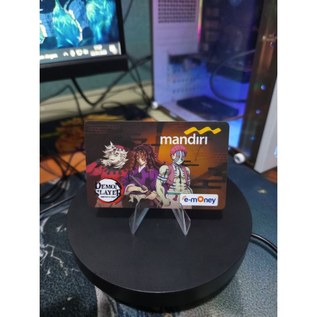 OFFICIAL MERCH DEMON SLAYER KNY E MONEY CUSTOM AKAZA DOUMA KOKUSHIBO UPPER MOON