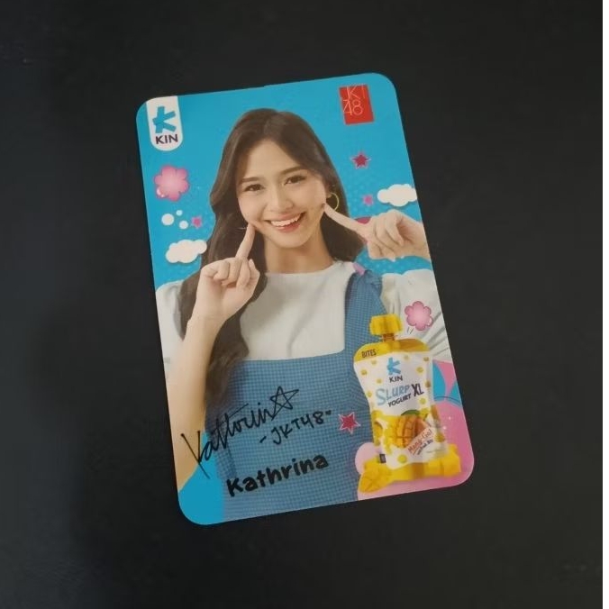 Kartu Kin JKT48 Kathrina Signed Limited Edition
