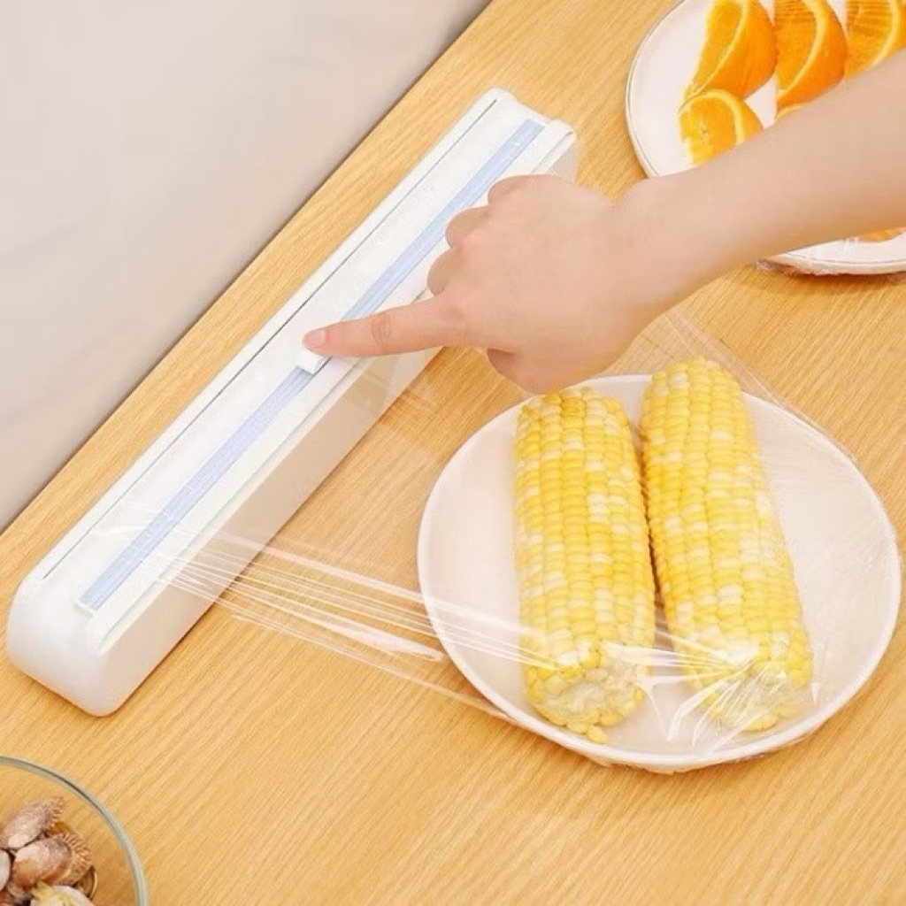 ALAT CUTTER CLING WRAP DISPENSER PLASTIK MAKANAN PAPER WRAPPING