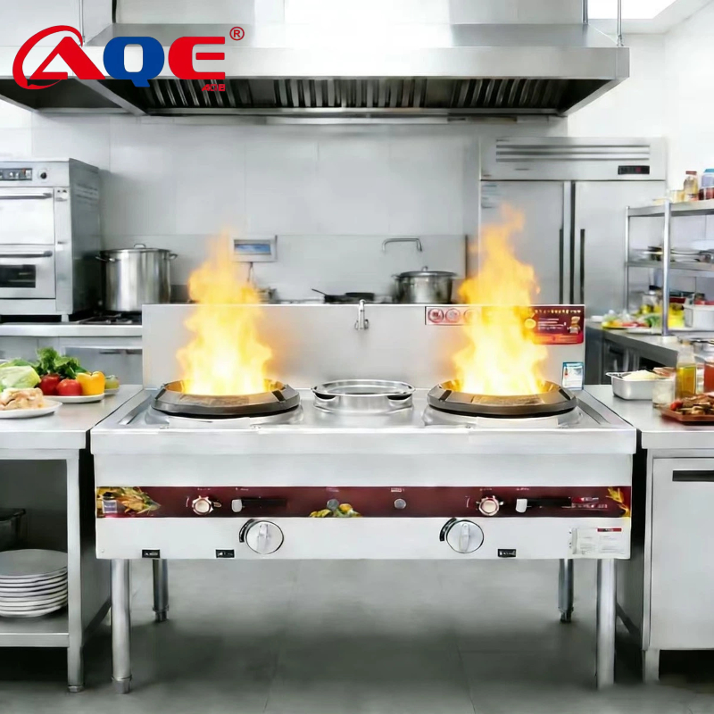Gas Kwali Range 2 burner 1 soup ring (SZCY28/56-WMDC2)