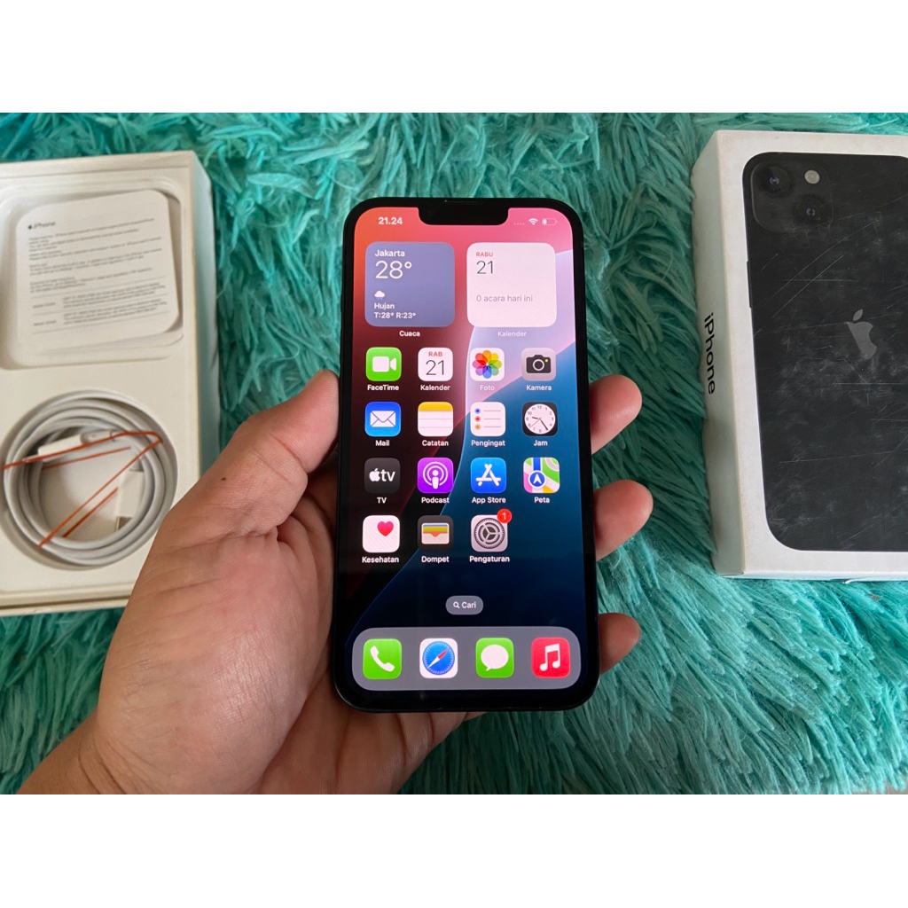 IPHONE 13 128GB BEKAS ORIGINAL SECOND