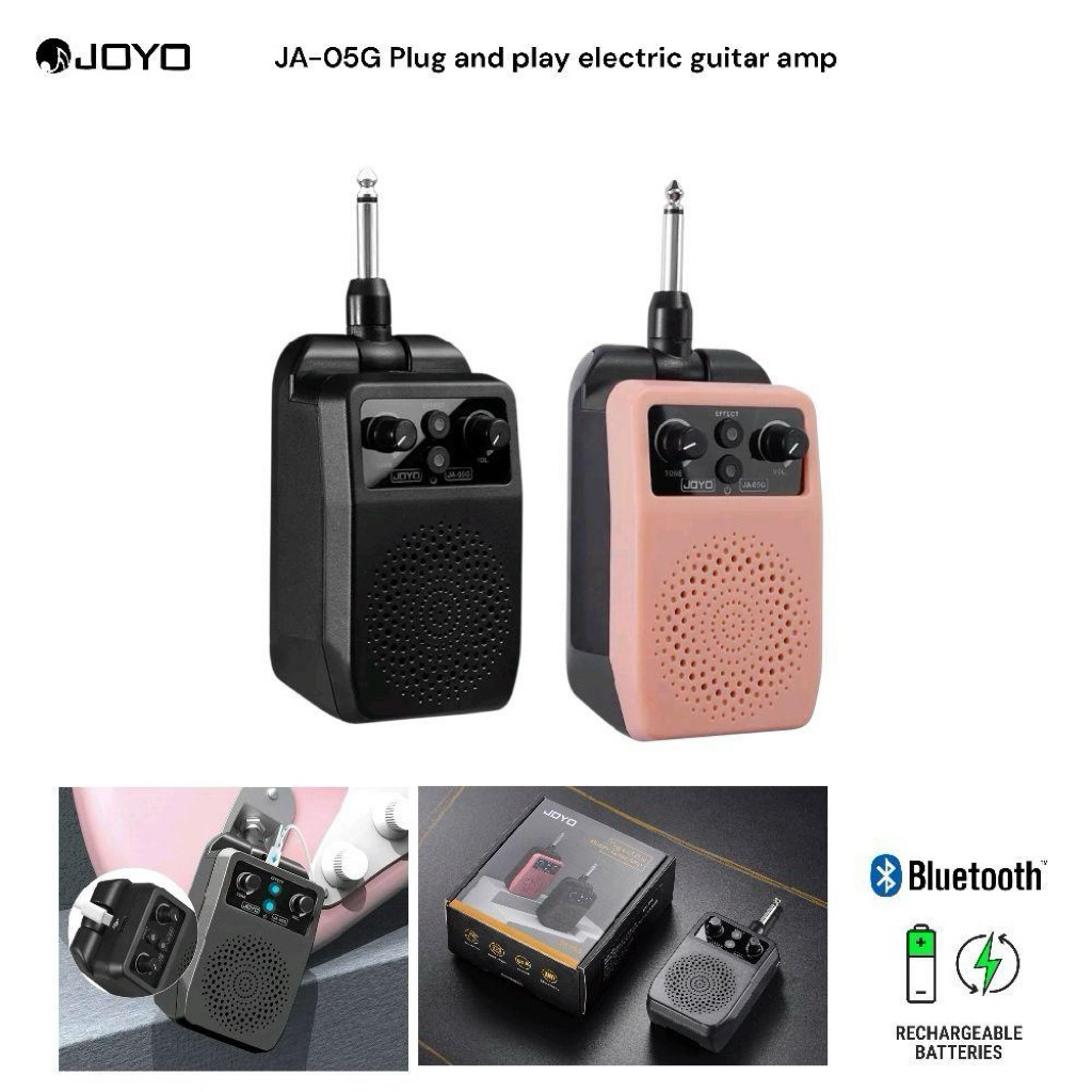 Joyo JA-05G Plug & Play Amplifier Gitar Portable 5W