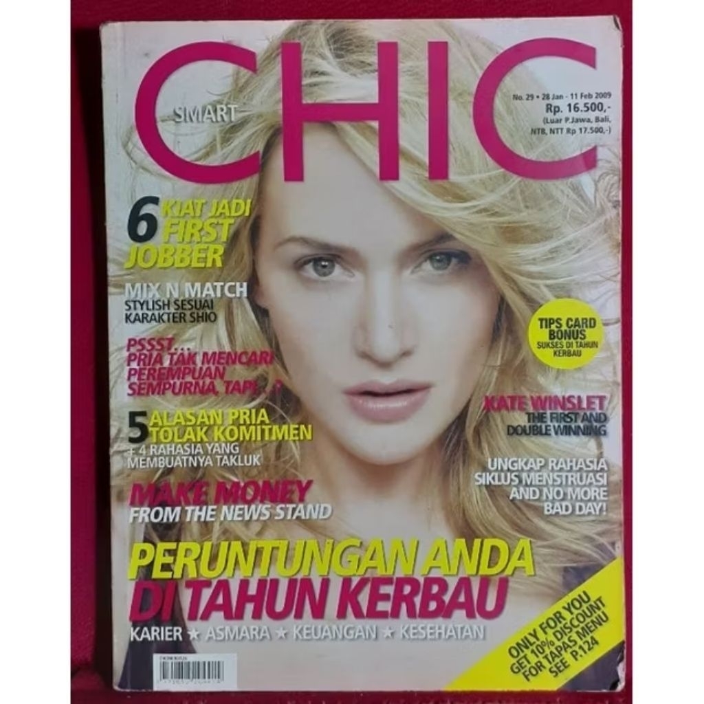 MAJALAH CHIC • 29-2009 • 28 JANUARI - 11 FEBRUARI 2009