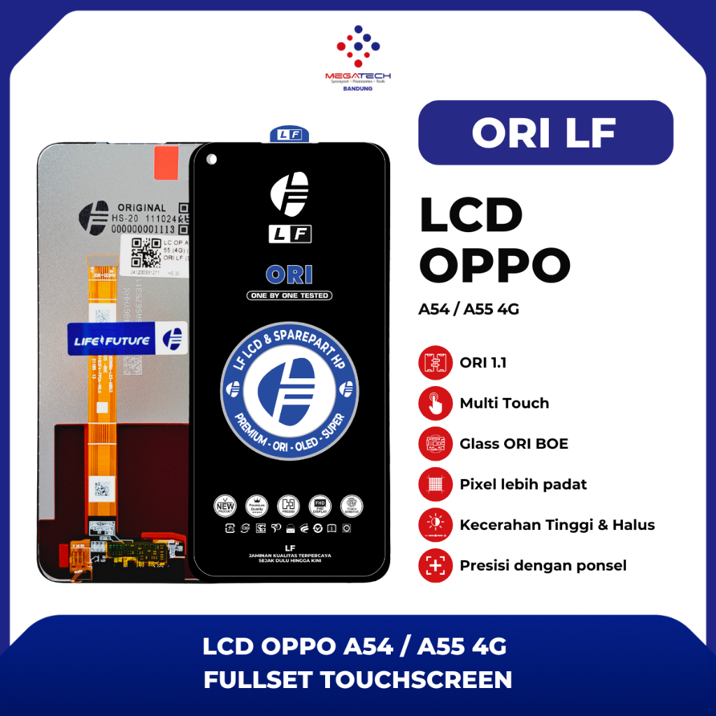 LCD OPPO A54 / A55 4G FULLSET TOUCHSCREEN