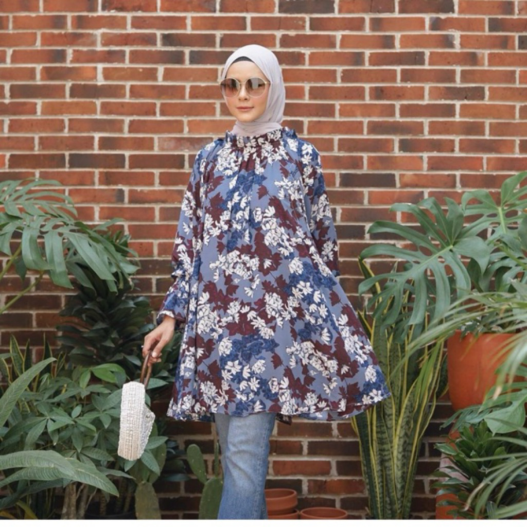 preloved tunik zhafa id busui friendly