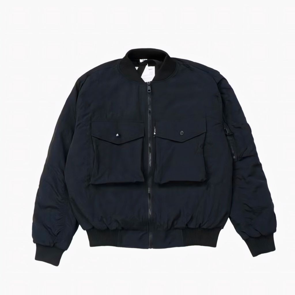JACKET OUTDOOR BOMBER BLOODS ACTV BLACK ORIGINAL.
